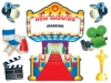 bulletin board set illustrations
