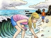 children's chapter book cover illustration